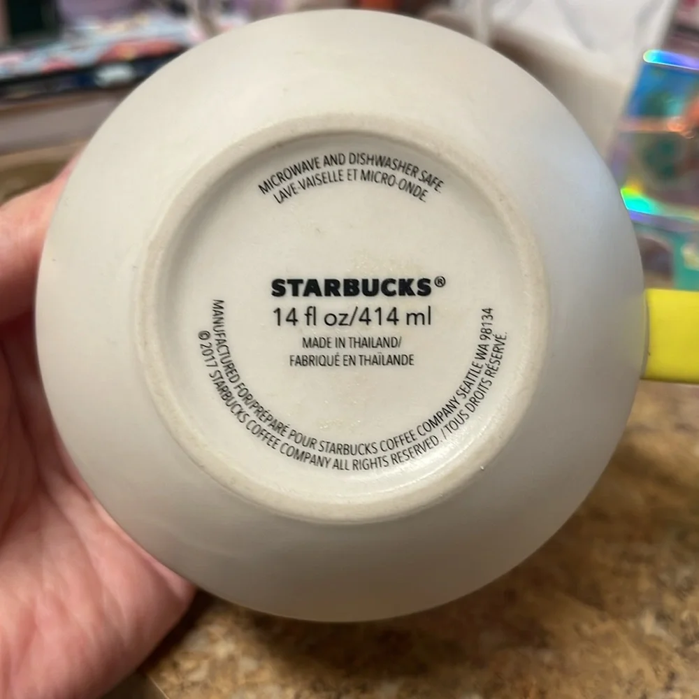 Starbucks Ceramic Wink Mug Circa 2017
